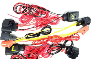 Audi A4 B9 halogen to LED D adapters