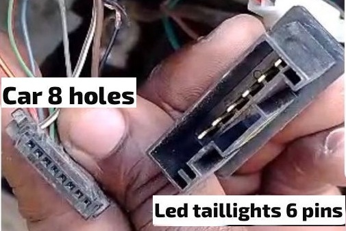 BMW E46 Reverse Retrofit connections