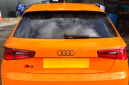 Audi A3 facelift car