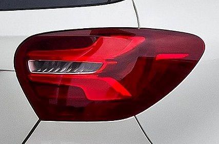 Mercedes W176 Facelift 2 LED